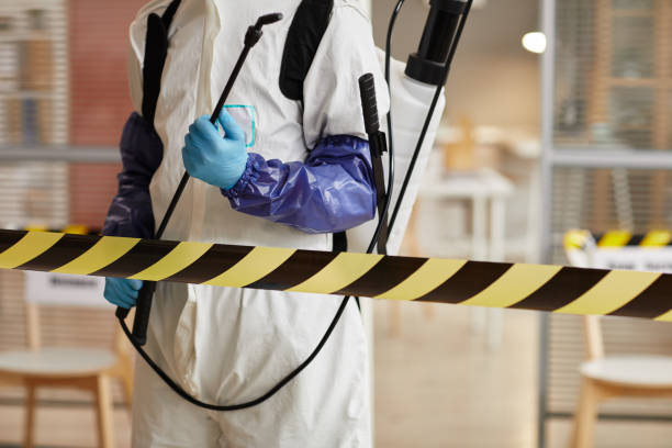 Professional Blood Cleanup technician working in Cranford, NJ